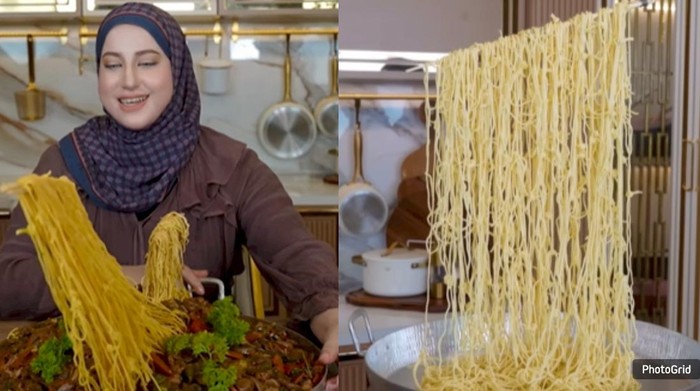 Wow! Donat Raksasa hingga Mie Terbang Jadi Project Megalodon Tasyi Athasyia