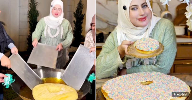 Project Megalodon Tasyi Athasyia Wow! Donat Raksasa hingga Mie Terbang Jadi Project Megalodon Tasyi Athasyia