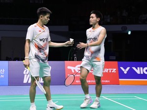 Korea Masters 2025: Indra/Joaquin Terburu-buru, Harus Puas Jadi Runner Up
