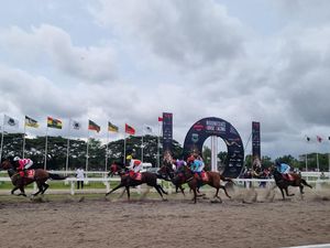 Bregada Meriahkan Ajang Balap Kuda Piala Raja HB X di Bantul