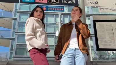 Gaya Santai Tissa Biani dan Dul Jaelani Nikmati Musim Semi di Melbourne