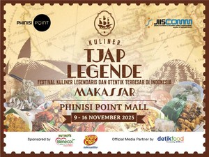 Festival Kuliner Tjap Legende Hadir di Makassar, Sajikan 200 Menu Nusantara