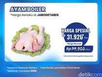 Transmart Full Day Sale! Belanja Ayam Broiler Lebih Murah
