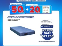 Cuma di Transmart Full Day Sale, Kasur Empuk Mulai Rp 500 Ribuan