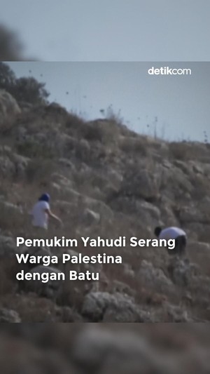 Video: Ulah Pemukim Yahudi Serang Warga Palestina dengan Batu