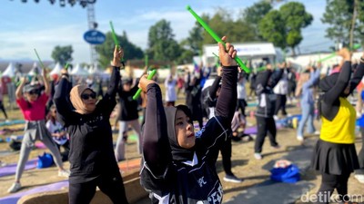 Keseruan Pagi di West Java Festival 2025