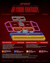 Daftar Harga Tiket Konser ATEEZ In Your Fantasy Jakarta 2026 Ateez