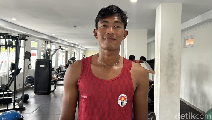 Atlet rowing Indonesia Rendi Setia