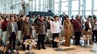 Wakil Gubernur Jawa Timur Emil Elestianto Dardak turut mengapresiasi langkah Super Air Jet dan Lion Group dalam membuka akses udara ke Kediri. Ia menilai keberadaan Bandara Dhoho akan menjadi penggerak ekonomi baru di wilayah selatan Jawa Timur. dok. Lion Group