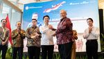 Bandara Dhoho Kediri Sambut Penerbangan Perdana Super Air Jet dari Jakarta