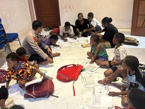 Kisah Bripda Chardes Kelola Panti Asuhan untuk Anak-anak Sorong Papua