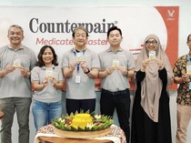Terus Berinovasi, Counterpain Kini Hadir dalam Bentuk Medicated Plaster