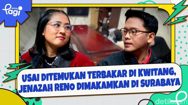 Video: Usai Ditemukan Terbakar di Kwitang, Jenazah Reno Dimakamkan di Surabaya