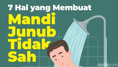 7 Hal yang Bisa Batalkan Mandi Junub, Wajib Tahu!