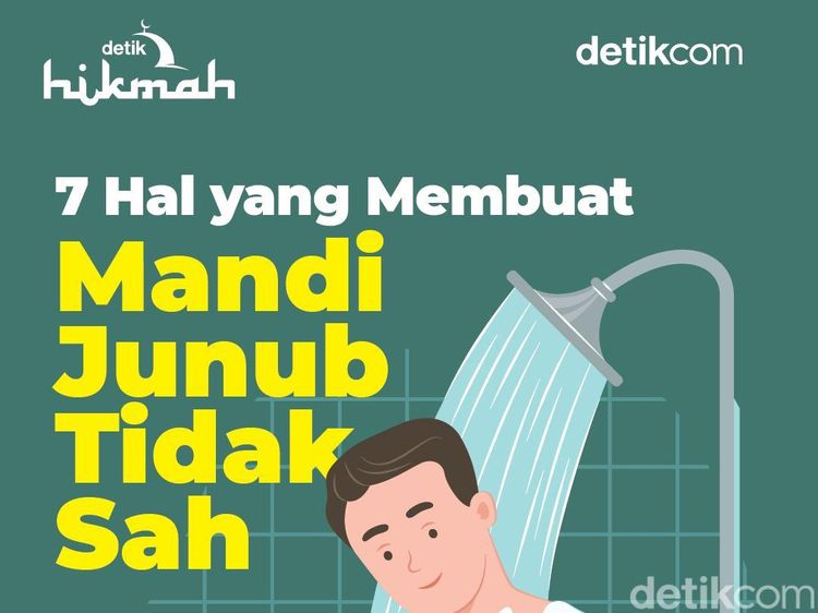 7 Hal yang Bisa Batalkan Mandi Junub, Wajib Tahu!