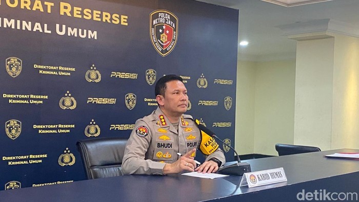 Kabid Humas Polda Metro Jaya Kombes Bhudi Hermanto (Wildan N/detikcom)