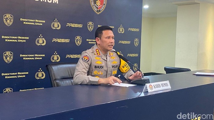 Kabid Humas Polda Metro Jaya Kombes Bhudi Hermanto (Wildan N/detikcom)