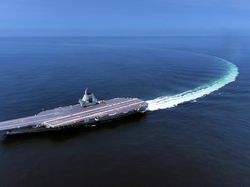 Penampakan Fujian, Kapal Induk Tercanggih China