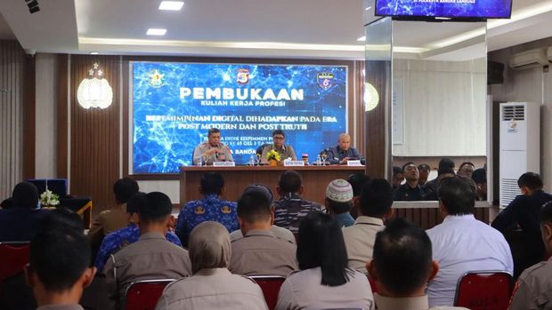 Kapolda Lampung Terima Peserta Didik Sespimmen Polri
