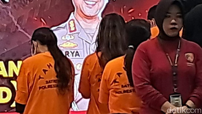 Konferensi pers kasus penculikan Bilqis balita hilang di Taman Pakui Sayang, Makassar.