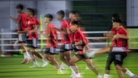 Jelang Duel Penentuan, Garuda Muda Latihan Intens di Doha