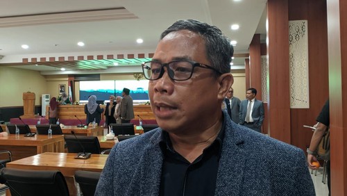 Muhammad Aminurlah, anggota Komisi III DPRD NTB dari Dapil VI Kabupaten Bima, Dompu dan Kota Bima, saat ditemui di Mataram, Senin (10/11/2025). (Foto: Ahmad Viqi/detikBali)