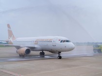 Pesawat Super Air Jet Terbang Perdana ke Kediri, Ada Diskon ke Tempat Wisata