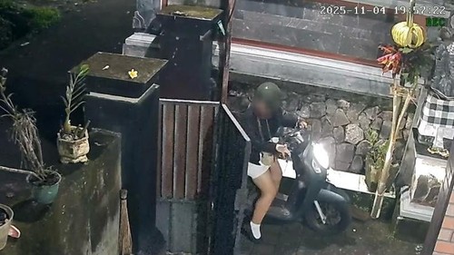 Seorang remaja perempuan dibuntuti pria misterius saat hendak pulang ke rumahnya di  Desa Sembung Gede, Kecamatan Kerambitan, Tabanan, Bali. (Tangkapan layar IG  @tabanan_update)