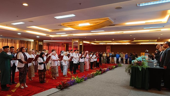 Sumpah profesi dokter lulusan FK Unpas.