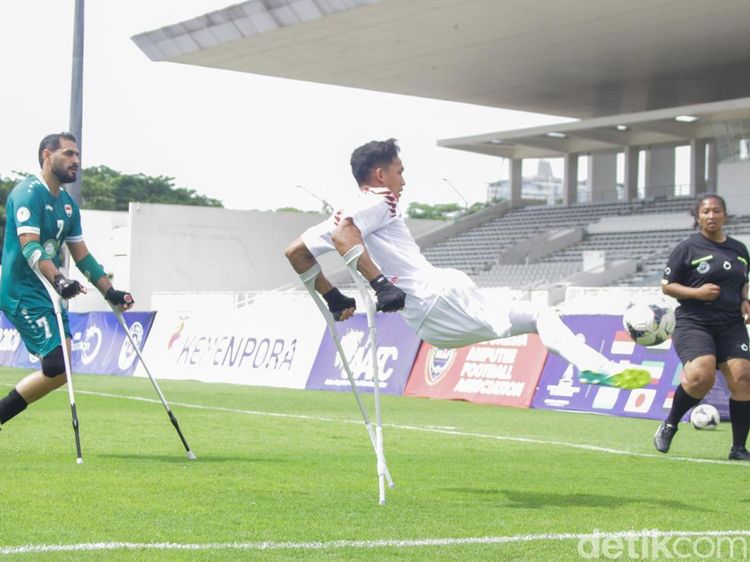 Timnas Sepak Bola Amputasi Indonesia Takluk 0-1 dari Irak di Kualifikasi Piala Dunia 2026
