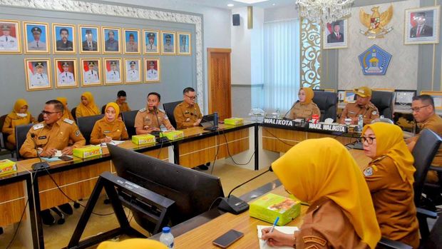 Walkot Kendari optimis pihaknya meraih penghargaan kota sehat Swasti Saba Wistara. Dokumen Istimewa