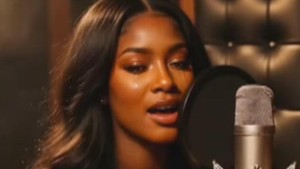 Baru 4 bulan debut, Xania Monet sudah punya 44 lagu di Spotify dengan 1,2 juta pendengar dan hampir 800 ribu pengikut di medsos. Foto: Xania Monet