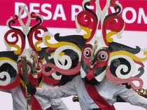 Mengenal Babukung, Tarian Ritual Upacara Kematian di Kalteng