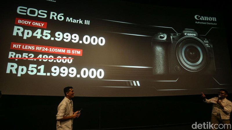 Canon luncurkan EOS R6 Mark III di Jakarta, bawa video 7K dan AF canggih. Kamera ini untuk kreator yang butuh produksi cepat lintas platform.