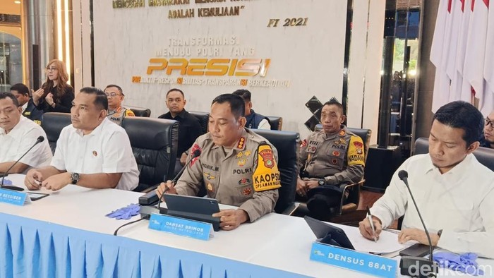 ⁠Dansat Brimob Polda Metro Jaya Kombes Henik Maryanto. (Wildan/detikcom)