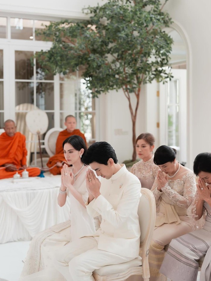 Davika Hoorne menikah dengan Ter Chantavit.