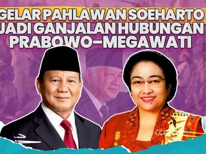 Hubungan Mega-Prabowo Usai Penggelaran Pahlawan untuk Soeharto