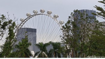 Ini adalah hasil perbesaran 30 kali dari Oppo Find X9 Pro, di mana hasilnya masih tajam dan detail. Foto: Fyk/detikinet