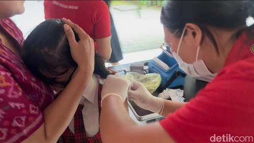 Imunisasi difteri dan tetanus menyasar siswa SD dan anak usia sekolah di Kabupaten Tabanan.