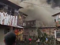 Video: Permukiman di Tambora Terbakar, 125 Personel Damkar Dikerahkan