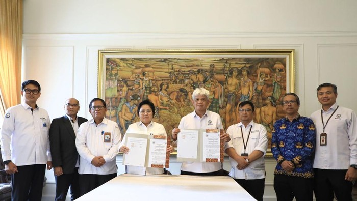 Kementerian Kelautan dan Perikanan dan Badan Pengawasan Tenaga Nuklir (Bapeten) menandatangani kerja sama dalam melaksanakan sertifikasi bebas Cesium-137 (cs-137)