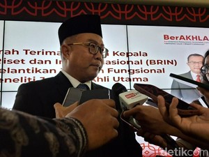 Baru Dilantik, Ini Target Jangka Pendek Kepala BRIN Arif Satria