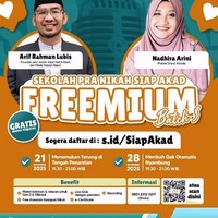 Sekolah Pra Nikah Akad Freemium Batch 3 Gratis Udah Dibuka, Buruan Daftar!