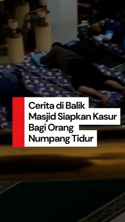 Video: Viral! Masjid di Purwokerto Ini Siapkan Kasur untuk Jemaah Numpang Tidur