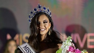 7 Potret Miss Israel Melanie Shiraz, Viral Beri Tatapan Sinis ke Miss Palestine