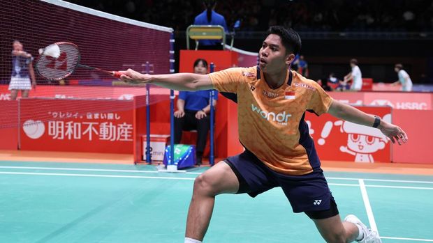 Mohammad Zaki Ubaidillah di Kumamoto Masters Japan 2025.