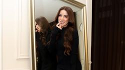 Olla Ramlan Beautiful in Black