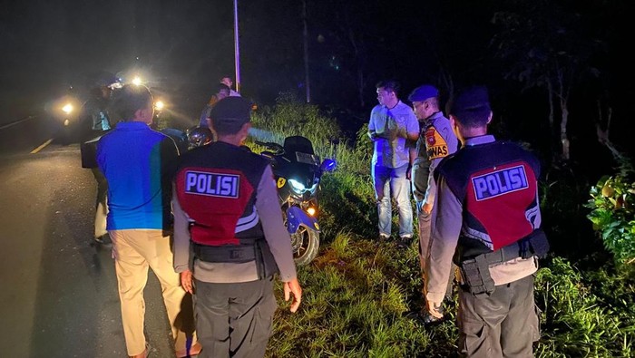 Pegawai BPN Sambas dipukul OTK. (Dok Polres Sambas)