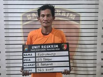 Curi Besi Drainase Siang Bolong, Pria di Deli Serdang Ditangkap