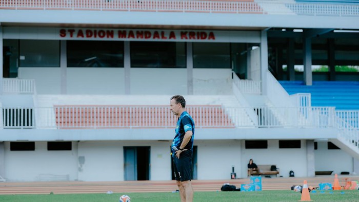 Pelatih PSIM Jogja, Jean-Paul van Gastel.Foto diunggah Selasa (11/11/2025).